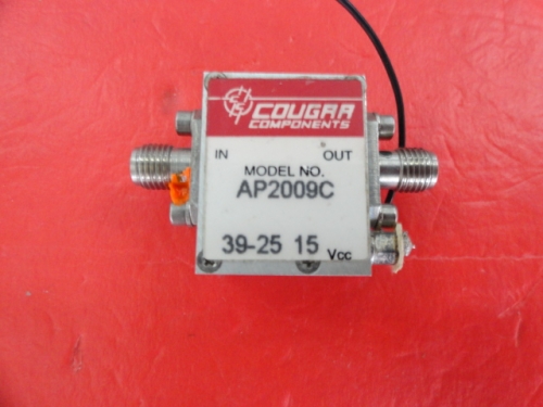 Supply AP2009C 10M-2000MHz COUGRR amplifier SMA 15V