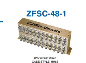 ZFSC-48-1+ 10-300MHz Mini-Circuits a sub forty-eight power divider BNC