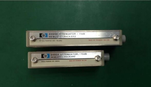 8495H+8494H DC-18GHZ 0-81dB 10+1dB HP step process control step attenuator SMA
