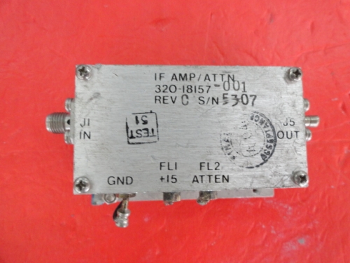 Supply amplifier 320-18157-001 12V SMA AMP/ATTN