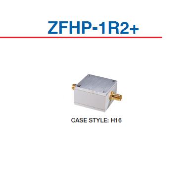 ZFHP-1R2-S+ 1.2-800MHZ Mini-Circuits 50 RF high pass filter SMA