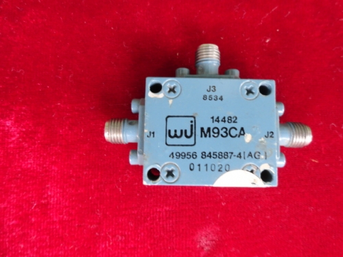 M93CA RF/LO:2-18GHz SMA M/A-COM/WJ RF microwave coaxial mixer