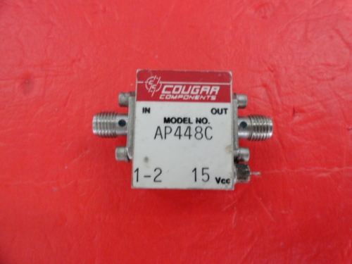 Supply COUGRR amplifier 15V SMA AP448C