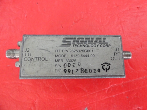 Supply SIGNAL amplifier Vin:15V SMA 6139-6444-00