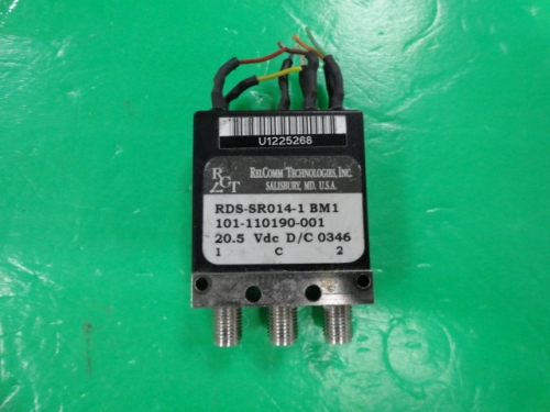 RDS-SR014-1 DC-18GHz 20.5V SPDT RCT high power RF coaxial switch SMA