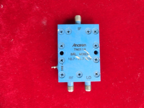 7N0118 RF/LO:10.7-11.7GHz SMA ANAREN RF microwave coaxial mixer