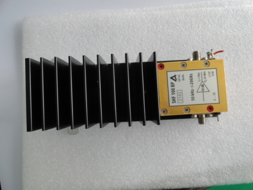 100BP 50KHZ->20GHz SHF gain RF 18dB RF microwave ultra wide band power amplifier