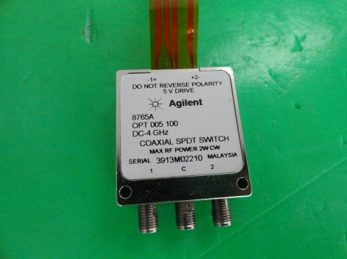 HP/Agilent 8765A DC-4GHz SPDT 5V