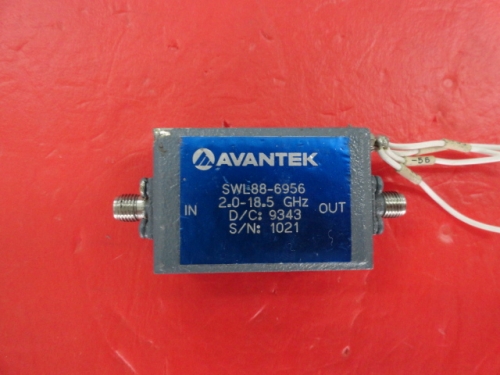 Supply SWL88-6956 2-18.5GHz AVANTEK amplifier SMA 15V