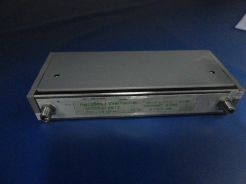 Weinschel 6812 programmable step attenuator 0-75dB 5dB DC-18GHZ step 12V