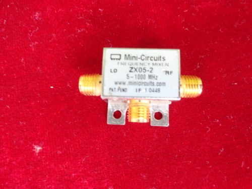 ZX05-2-S RF/LO:5-1000MHz Mini RF microwave coaxial high frequency double balanced mixer