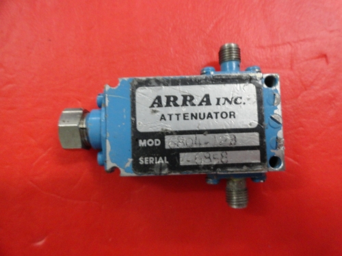 6804-12B 8-12.4GHz ARRA hand adjustable variable attenuator 12dB