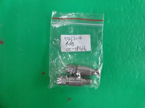 5432-4 WEINSCHEL attenuator Att:6dB P:2W SMA DC-18GHz