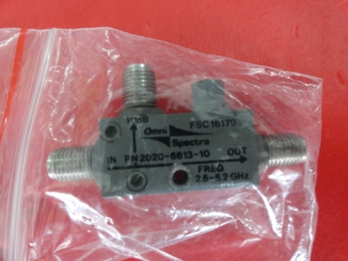 2020-6613-10 2.6-5.2GHz 10dB to coupler SMA M/A-COM