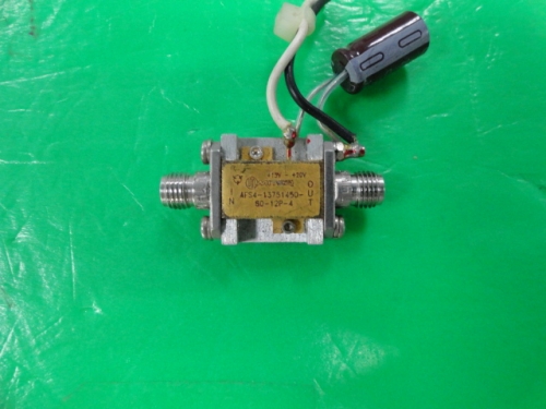 MITEQ low noise amplifier 15V-20V SMA AFS4-13751450-80-12P-4