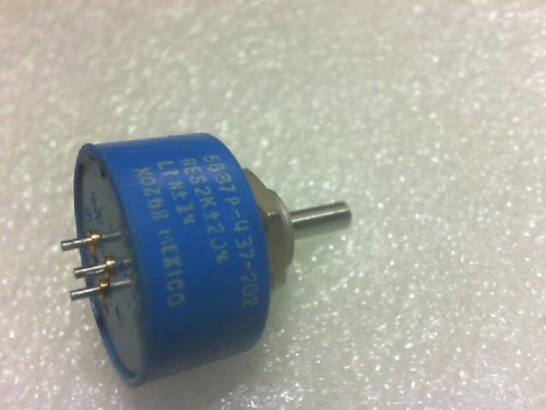 Precision multi circle potentiometer.6637-437-202 precision multi circle potentiometer 2K/360 degree