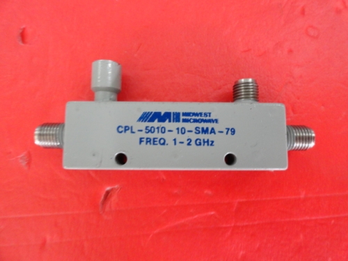 Supply MIDWEST coupler 1-2GHz Coup:10dB SMA CPL-5010-10-SMA-79