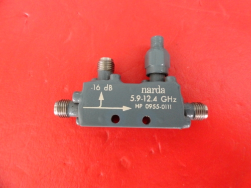 0955-0111 5.9-12.4GHz 16dB Narda coupler SMA