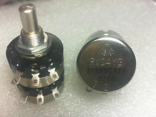 Japan TOCOS dual potentiometer RV24YG20SB503X2//50K