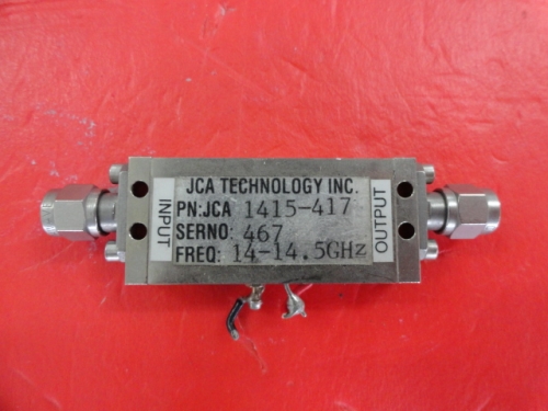 Supply JCA amplifier 14-14.5GHz 15V SMA JCA1415-417