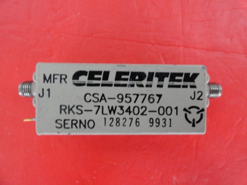 Supply CELERITEK amplifier 15V SMA CSA-957767