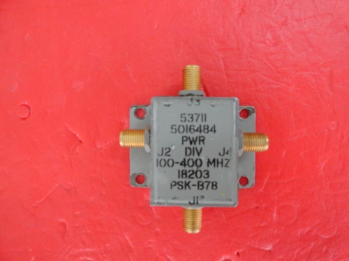 Supply EMCO one point three power divider 100-400MHz SMA PSK-B78