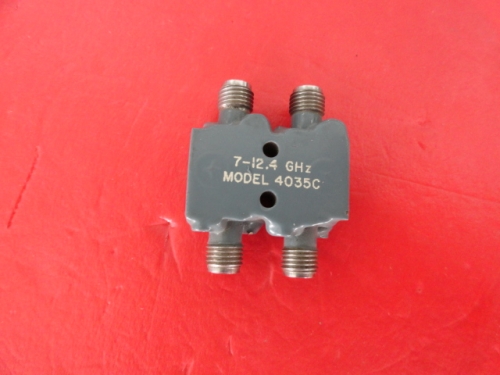 4035C 7-12.4GHz Narda 90 degree bridge SMA 3dB