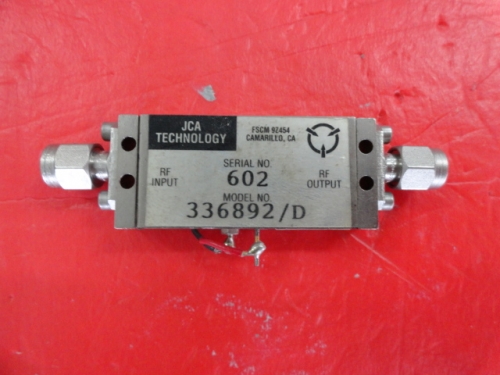 Supply JCA amplifier 15V SMA 336892/D