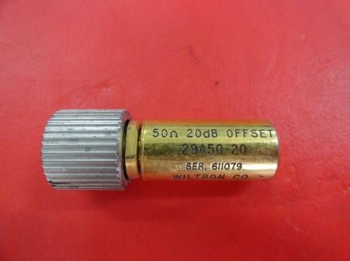 Supply coaxial precision load 29A50-20 20dB Offset DC-18GHz GPC-7 Wiltron