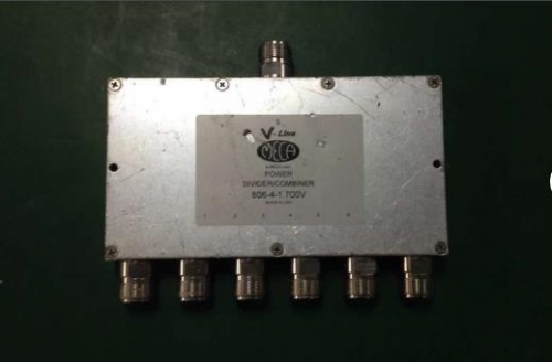 806-4-1.700V 0.698-2.7GHZ MECA RF microwave sub six power divider N