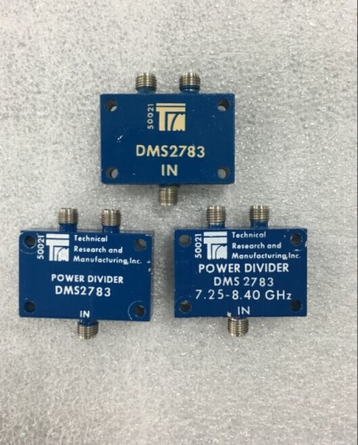 DMS2783 6.2-11.22GHZ TRM broadband RF microwave coaxial one point two power divider SMA