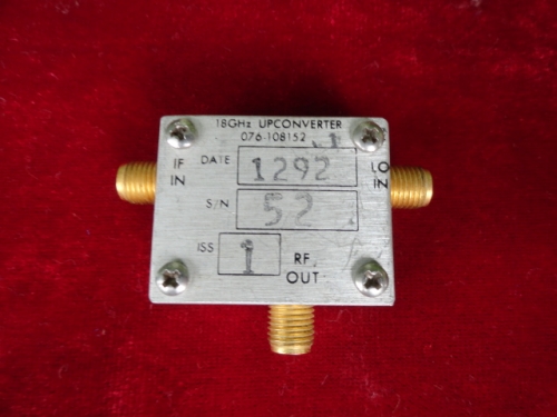 Original imported RF/LO:18GHz SMA 076-108152 RF microwave coaxial mixer