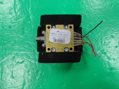 6755-737F 8.9-10.14GHZ SMA RF microwave oscillator stellex