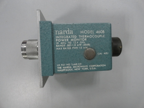 460B 10MHZ-12.4GHZ 0.001-1.0mW Narda (30dB) precision power probe