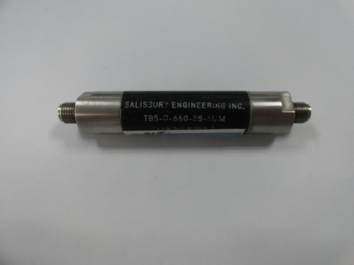 TB5-3-660-25-M/M 533-558MHz K&L RF microwave bandpass filter SMA