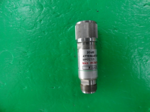 MP721D ANRITSU radio frequency coaxial fixed attenuator 10dB 2W N DC-12.4GHz