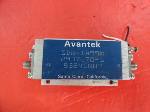 Supply AVANTEK amplifier 28V SMA SD8-1499M