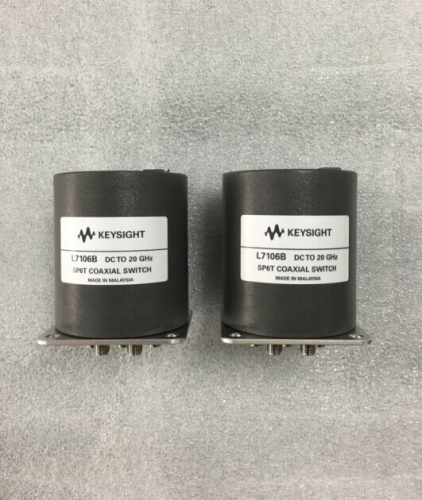 The Agilent KEYSIGHT L7106B single pole six throw switch coaxial multi port DC-20GHZ SP6T