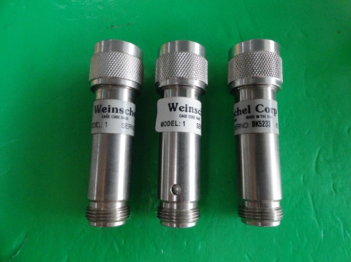 1-60 WEINSCHEL coaxial fixed attenuator Att:60dB P:5W N DC-12.4GHz