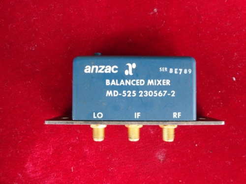 MD-525 230567-2 SMA RF ANAZAC RF microwave coaxial high frequency double balanced mixer