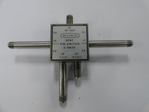The supply of WILTRON D-18630 single pole four throw RF switch 0.01-26.5GHz 2.92MM