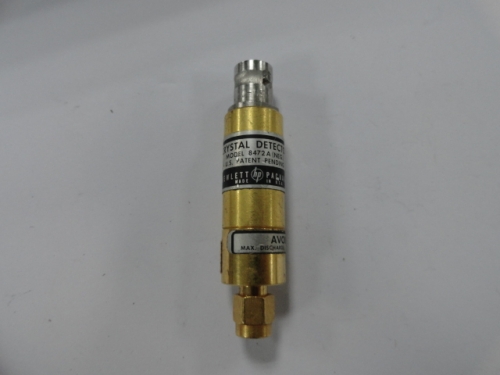 Supply 8472A 0.01-18GHz HP coaxial detector + SMA-BNC 0.6dB