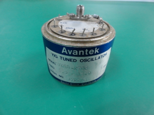 Y084-2713 8-18GHZ AVANTEK voltage controlled oscillator 15V