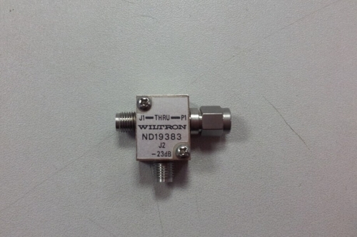 ND19383 DC-9.5GHZ 23dB WILTRON microwave directional coupler SMA