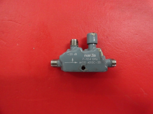 Supply directional coupler 4015C-20 DC-20DB 7-12.4GHZ Narda