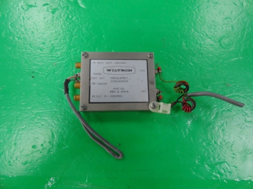 660-D-9157A 10-6600MHZ RF frequency converter -15V +15V SMA WILTRON
