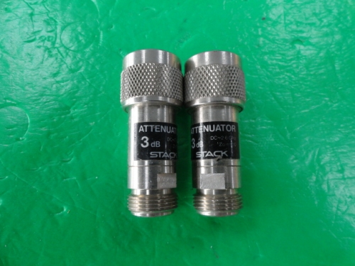 DC-2.6GHz 3dB N STACK radio frequency coaxial fixed attenuator