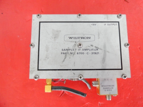 Supply WILTRON amplifier 15V SMA 6700-C-31921
