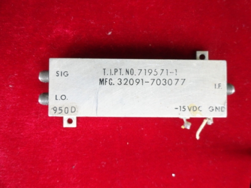 32091-703077 RF 719571-1 RF microwave coaxial high frequency double balanced mixer SMA