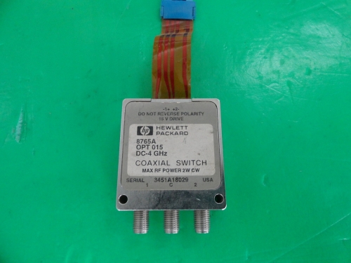 Agilent 8765A DC-4GHz SPDT 15V